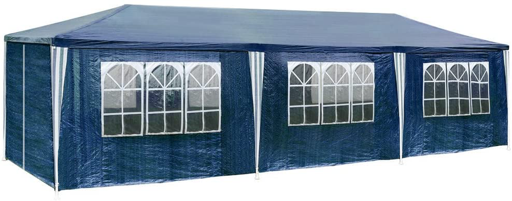 Gazebo Party Tent, Garden Tent, Event Gazebo - 3 x 9 m, 9 x 3 m + 8 Side Panels 