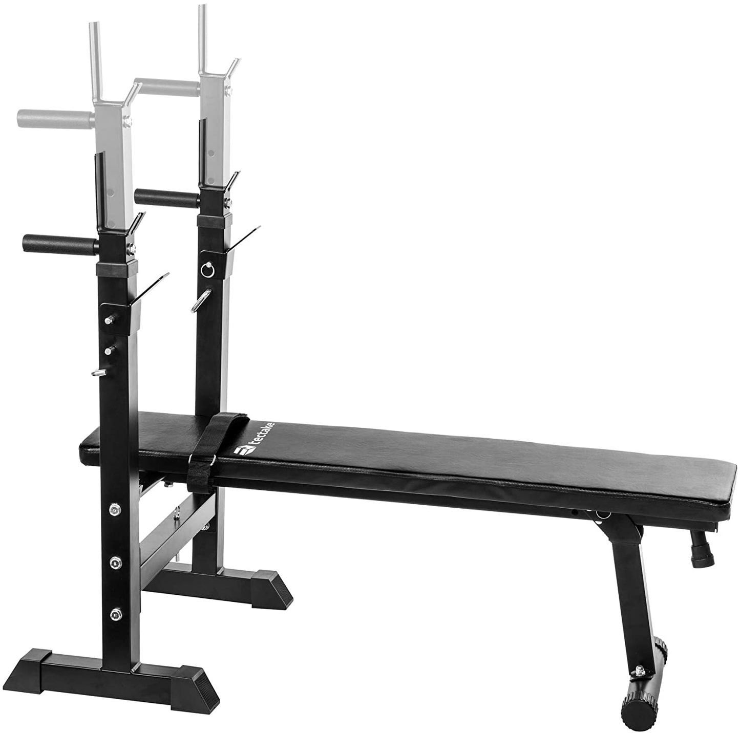 Multi Function Folding Weight Training Bench Adjustable Barbell