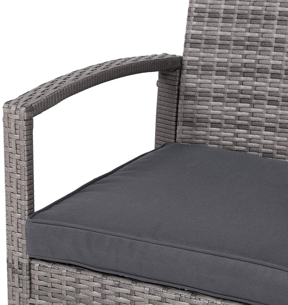 Polyrattan Lounge Set, Balcony Seating