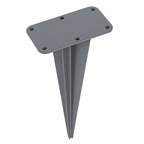 Ground Peg for Fixing Double Side Awnings without Concrete, Suitable for Ground Installation in the Garden, Iron