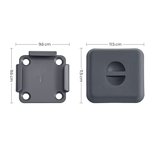 Blind Awning Metal Base Plate for the Support Post Metal Base Plate with Plastic Cap