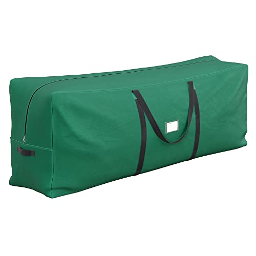 Christmas Tree Storage Bag, Tree Storage Container, Fits up to 9 ft (270 cm) Tree, Tree Holder Bag, Wear-Resistant, Water-Resistant 600D Oxford Fabric, Thick Handles, Green