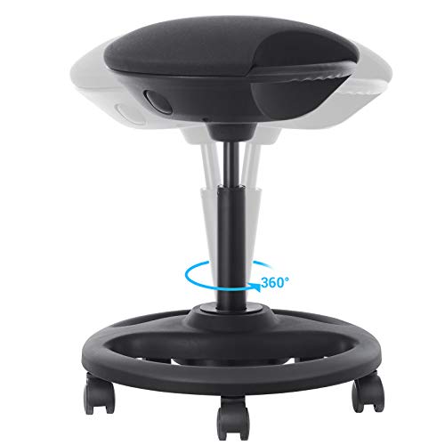 Active Sitting Balance Chair, Height Adjustable Work Stool