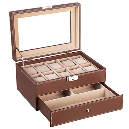 Watch-Holder Case for 10 Watches