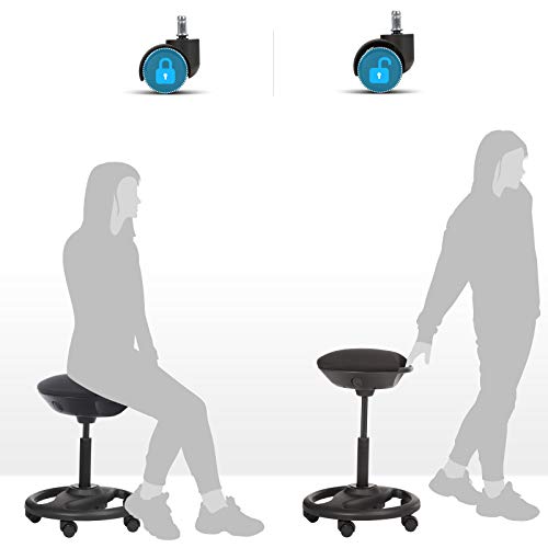 Active Sitting Balance Chair, Height Adjustable Work Stool