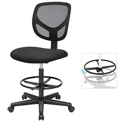 Mesh Drafting Stool Chair