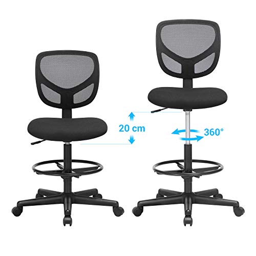 Mesh Drafting Stool Chair