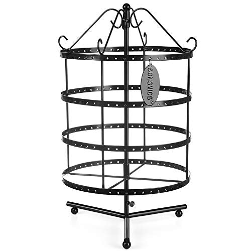 Jewellery Holder Jewellery Stand metal Earring Necklace Bracelet Holder black