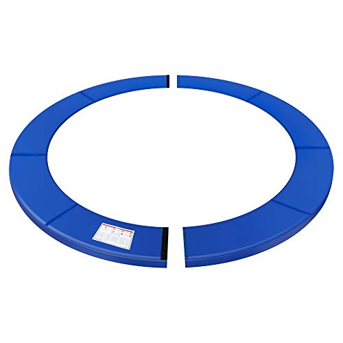 Replacement Trampoline Safety Pad, Standard Spring Cover for 12 ft Trampoline, 366 cm Diameter, 30 cm Wide, Removable, UV-Resistant, Tear-Resistant, Edge Protection, Blue