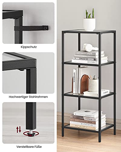 Bathroom Storage Shelf black