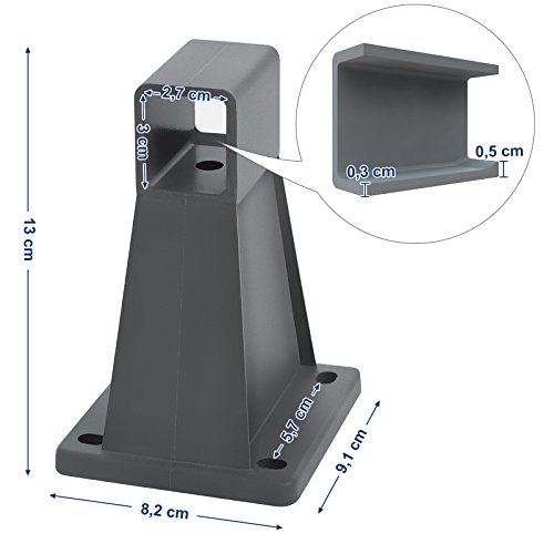 Wall Bracket for Fixing Retractable Blind, Suitable for All Side Awnings