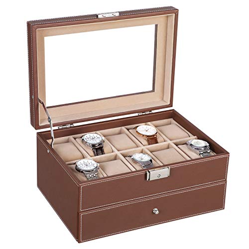 Watch-Holder Case for 10 Watches