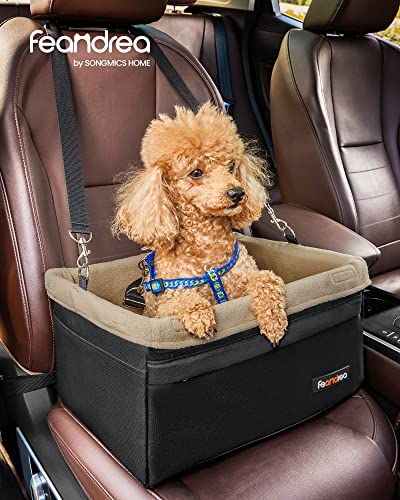 Dog Car Seat for Small Dogs Black / Beige