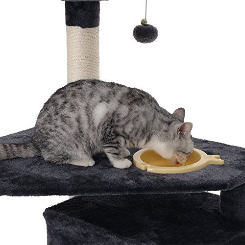 Cat Tree, Play Tower 164 cm, Smoky Grey