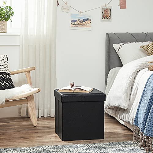 Songmics Foldable Footstool 38 x 38 x 38 cm