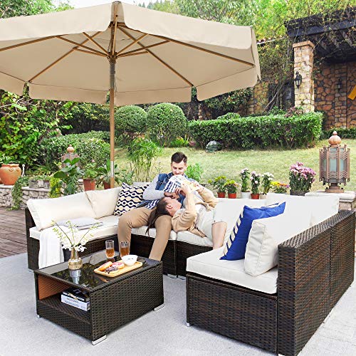 300 cm Garden Umbrella, Octagonal Parasol with Sun Protection, Wooden Pole and Ribs, Tilt Mechanism, Base Not Included, for Balcony Terrace Garden Outdoor, Taupe