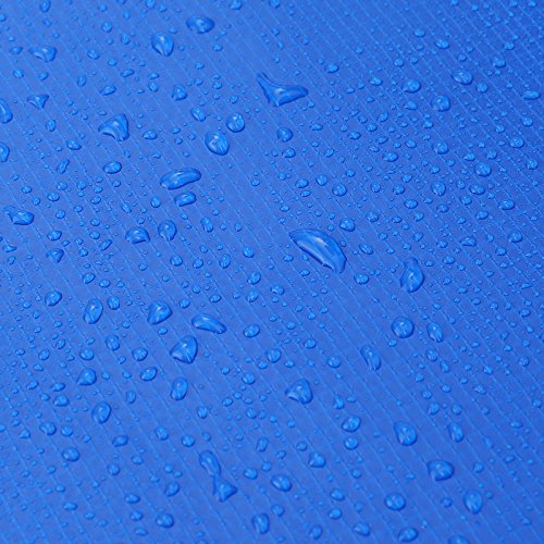 Replacement Trampoline Safety Pad, Standard Spring Cover for 12 ft Trampoline, 366 cm Diameter, 30 cm Wide, Removable, UV-Resistant, Tear-Resistant, Edge Protection, Blue