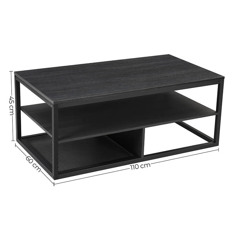 Black Modern Coffee Table