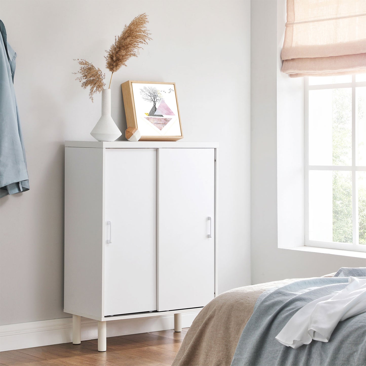 Wooden Shoe Cabinet